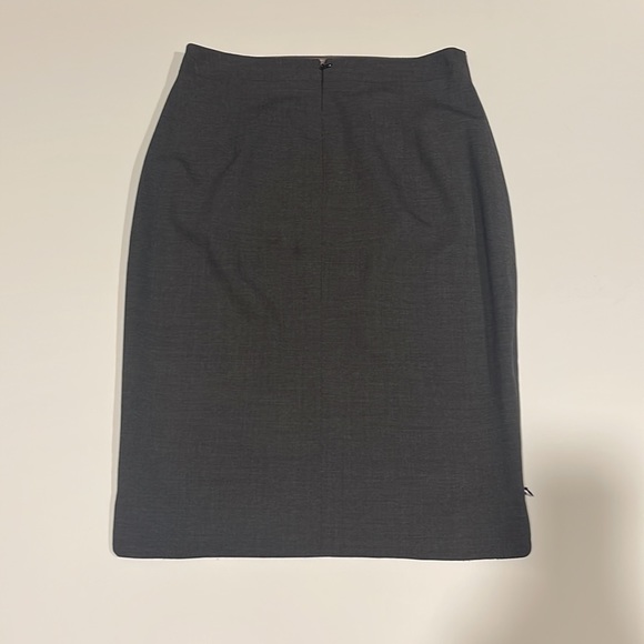Elie Tahari Grey Pencil Skirt - Picture 2 of 2